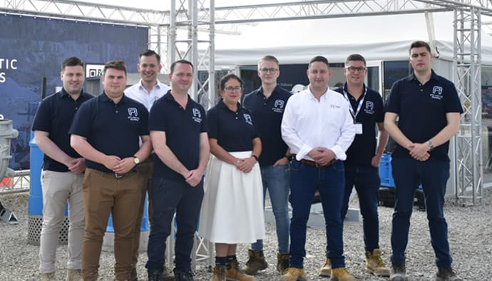 atlantic team-outside-exhibition